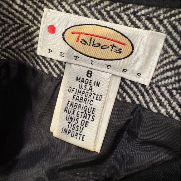 Talbots Vintage Made in USA Wool Long Wrap Skirt - Picture 4 of 8